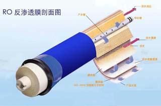  src=/up_files/rofst.jpg width=300 height=300 /></p><p><span style=font-size:12px;>.<a href=/fanshentou></a><span style=color:#ff0000;><strong>反渗透膜</strong></span></a>分离技术，简称RO技术。</span></p><p><span style=font-size:12px;>&nbsp;</span><span style=color:#000000;><span style=font-size:12px;><strong>1）概述</strong></span></span></p><div><div><span style=font-size:12px;>&nbsp;&nbsp;&nbsp;&nbsp;&nbsp;&nbsp;&nbsp; 渗透技术是当今优秀和节能有效的膜分离技术。<a href=/fanshentou></a><span style=color:#ff0000;><strong>反渗透膜</strong></span></a>、钠滤设备、PP棉等其原理是在溶液渗透压的作用下，依据其他物质不能透过半透膜而将这些物质和水分离开来。由于反渗透膜的膜孔径非常小（仅为10A左右），因此能够有效地去除水中的溶解盐类、胶体、微生物、有机物等（去除率高达97－98％）。系统具有出水水质好、耗能低、无污染、工艺简单、操作简便等优点。　</span></div><div style=LINE-HEIGHT: 20pt; TEXT-INDENT: 24.65pt><span style=font-size:12px;>反渗透技术通常用于海水、苦咸水的淡水；水的软化处理；废雷火电竞app下载以及食品、医药工业、化学工业的提纯、浓缩、分离等方面。此外，反渗透技术应用于预除盐处理也取得较好的效果，能够使离子交换树脂的负荷减轻松90%以上，树脂的再生剂用量也可减少90%。因此，不仅节约费用，而且还有利于环境保护。反渗透技术还可用于除于水中的微粒、有机物质、胶体物，对减轻离子交换树脂的污染，延长使用寿命都有着良好的作用。</span></div><div><span style=font-size:12px;>反渗透是目前<a href=/products></a><strong><span style=color:#ff0000;>高纯水制备</span></strong></a>中应用广泛的一种脱盐技术，它的分离对象是溶液中的离子范围和分子量几百的有机物，反渗透（RO）、超过滤（UF）、微孔膜过滤（MF）和电渗析（ED）技术都属于膜分离技术。</span></div><div><span style=font-size:12px;><img style=FILTER: ; WIDTH: 212px; HEIGHT: 121px alt=